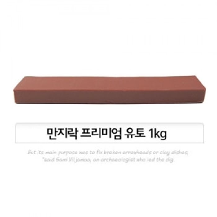 이야코 만지락 전문가용 프리미엄 유토 1kg (인체 조형용) 조형 제작